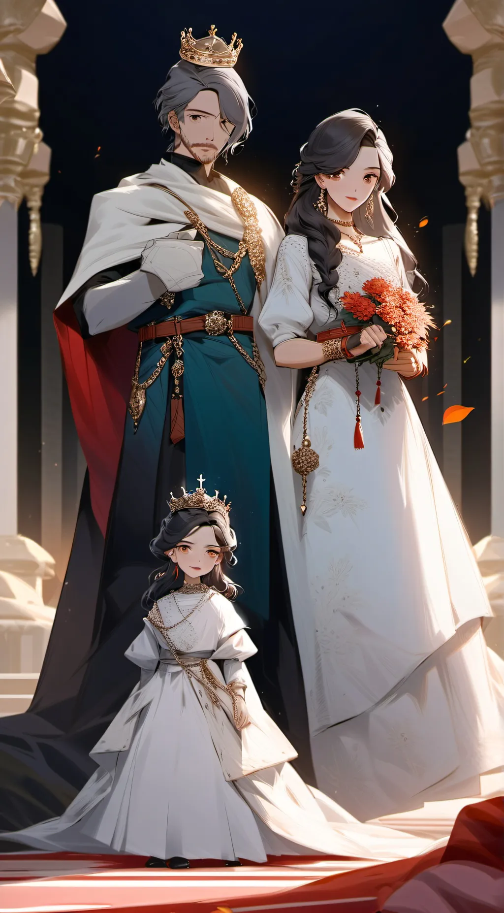 ai character: Royal Family  background