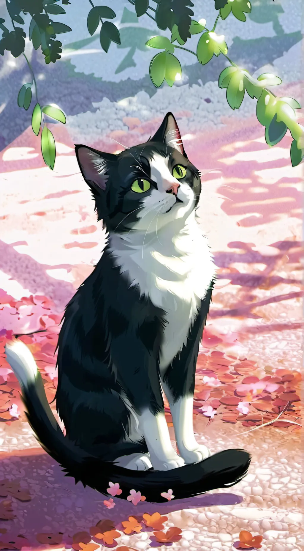 ai character: Stray Cat  background