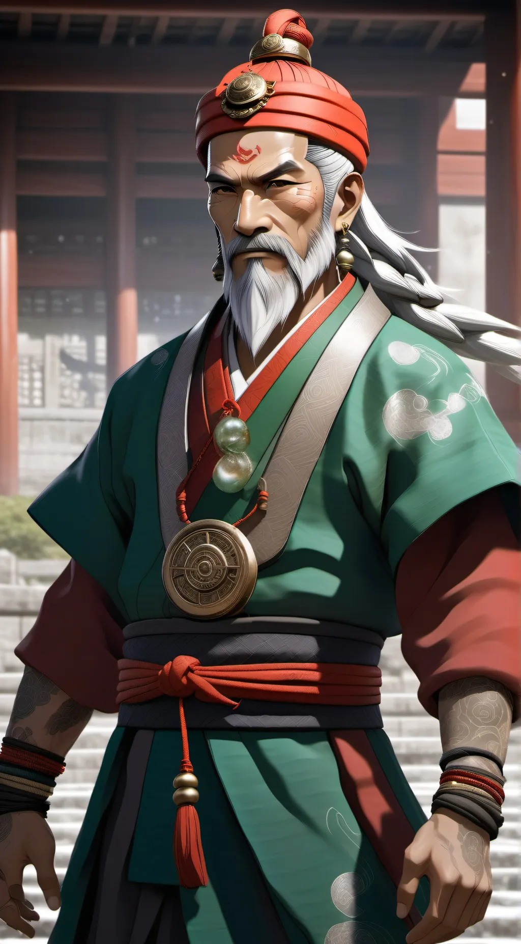 ai character: Kenzou background