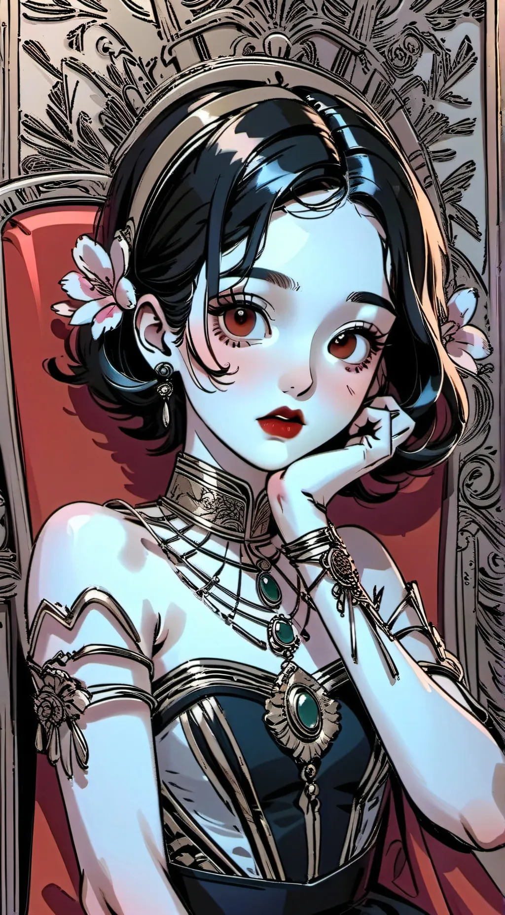 ai character: Selena background