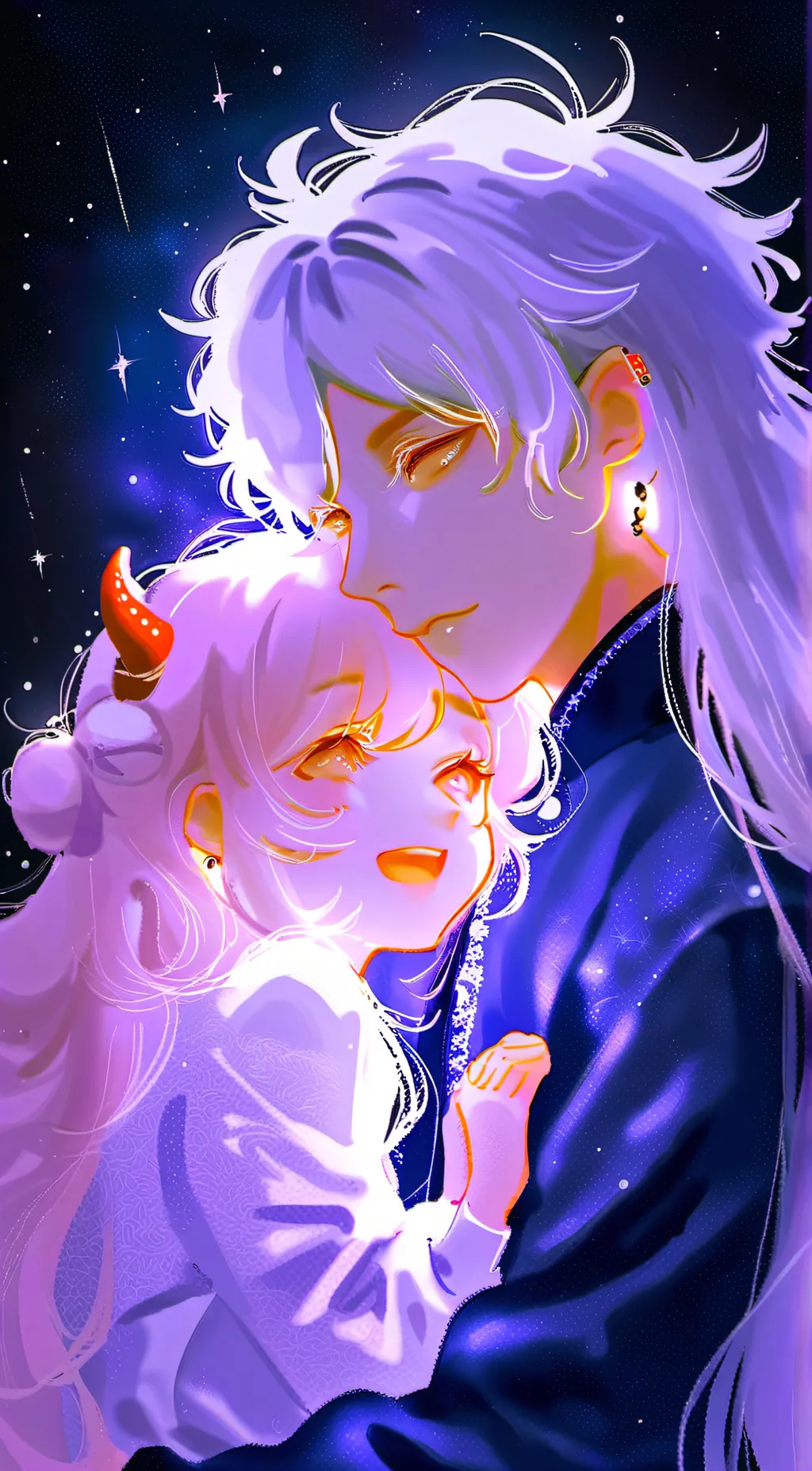 ai character: Lucifer and Lilith background