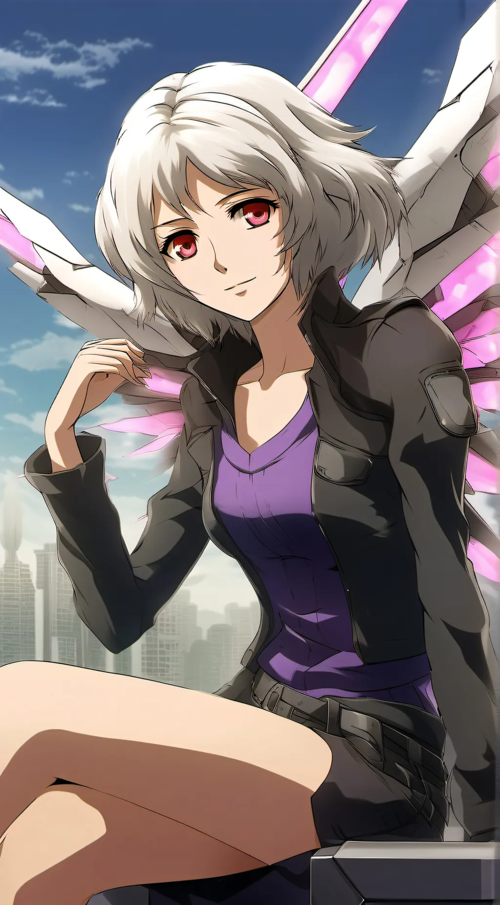 ai character: lucy background