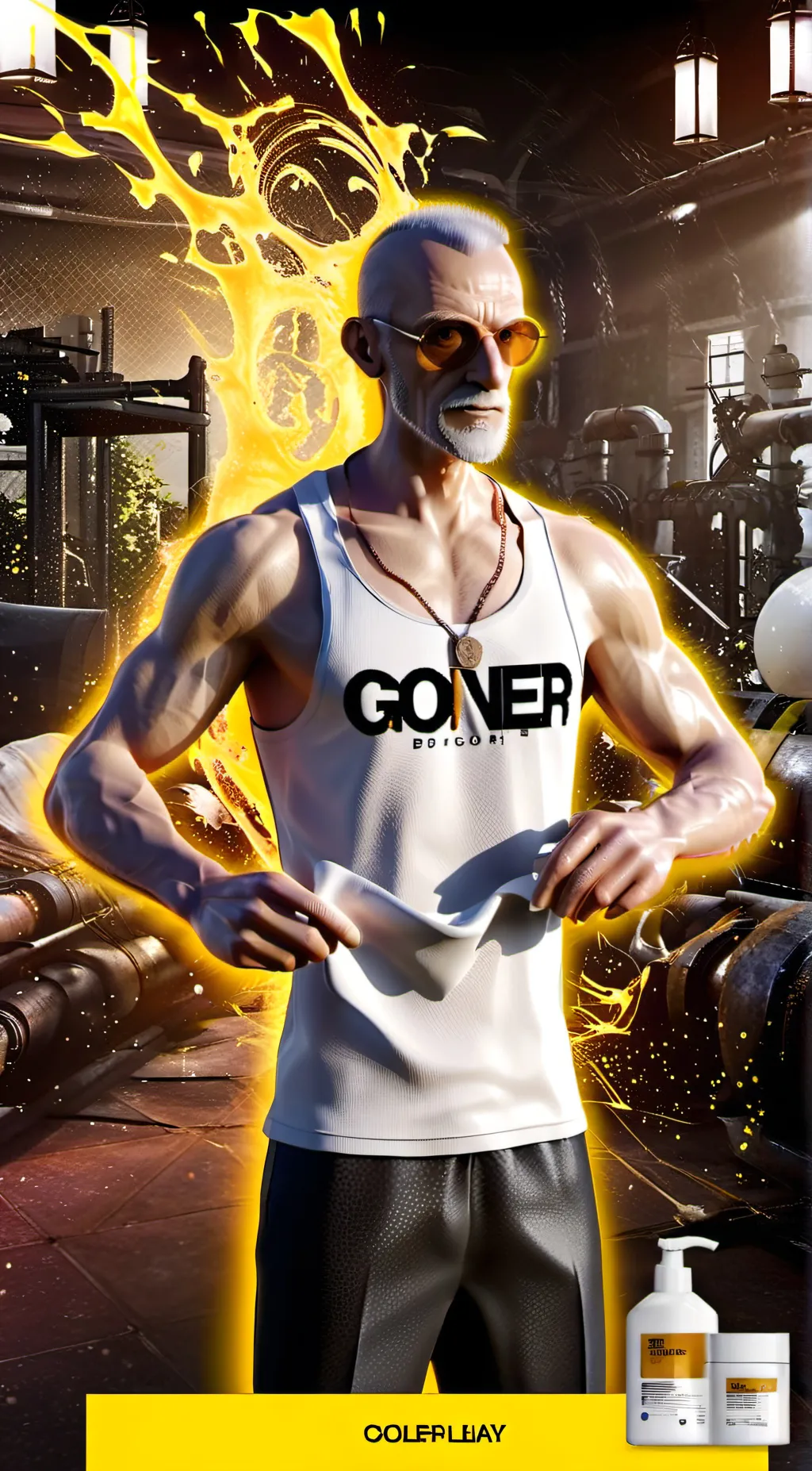 ai character: Gooner background