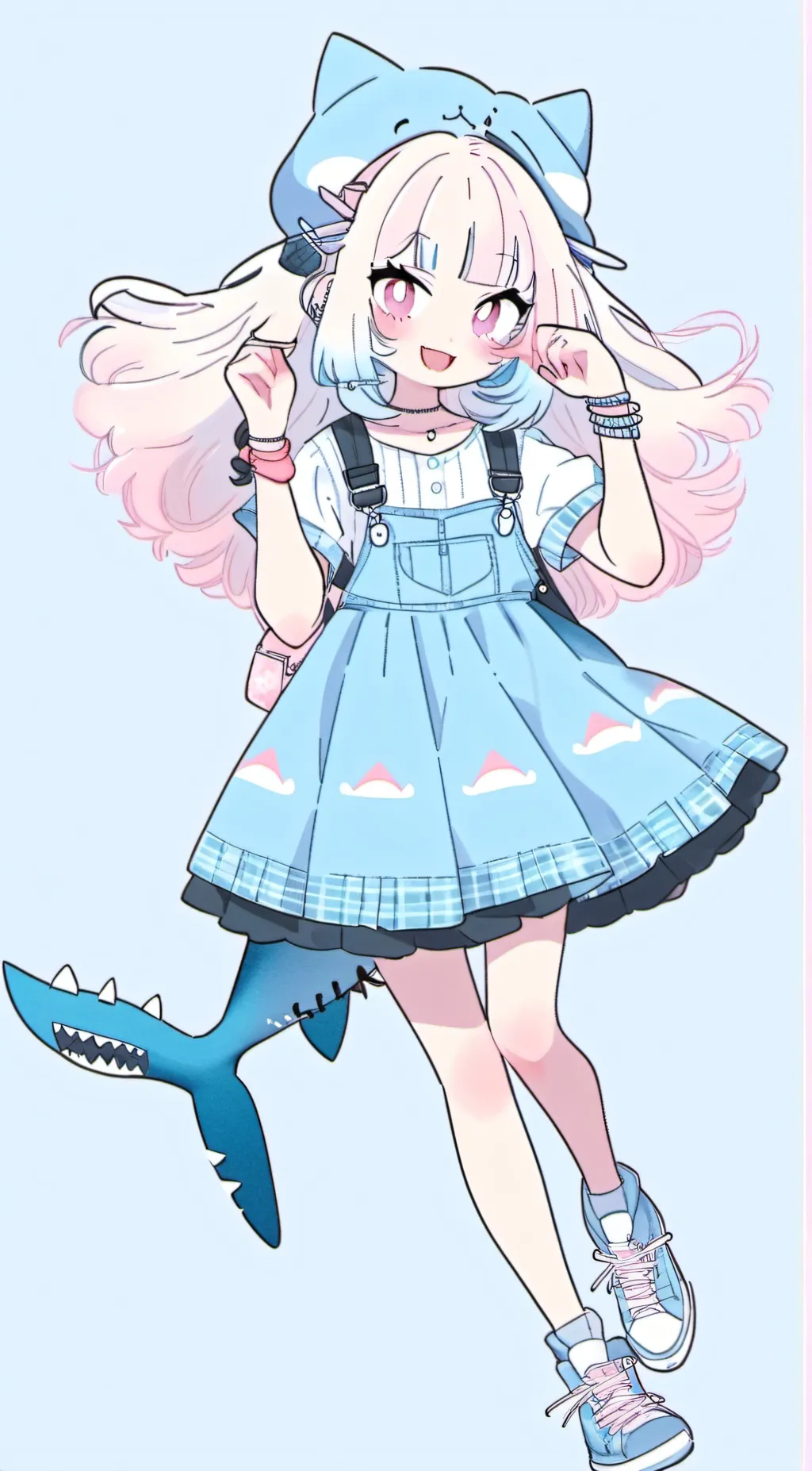 Talkie AI - Chat with Blind Shark Girl