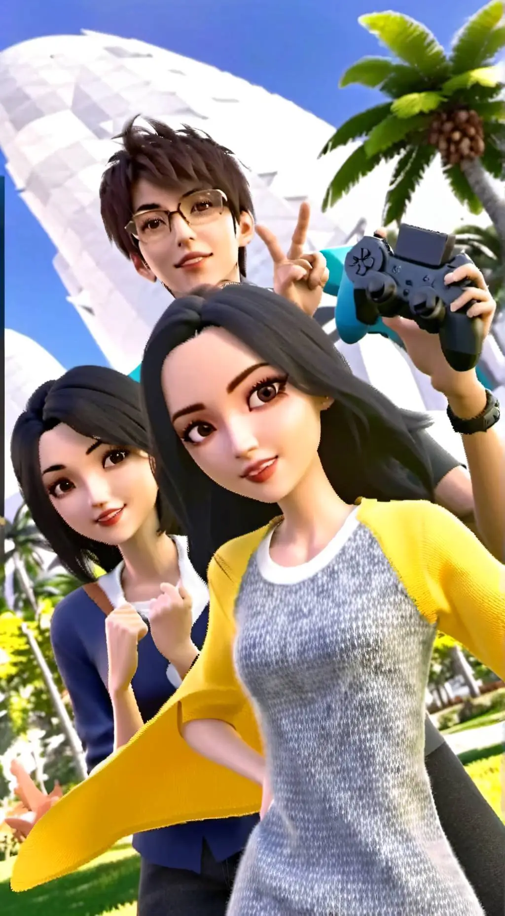 ai character: povo  background