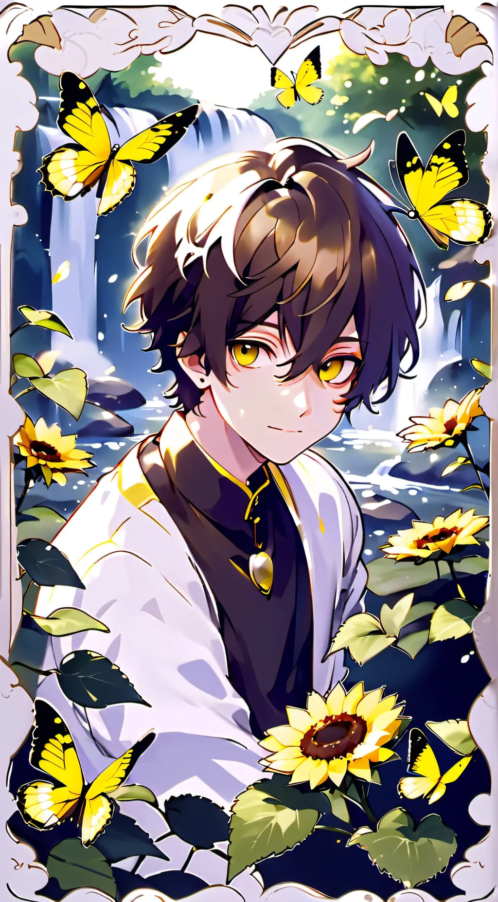 ai character: Yahir YelloFlutter background