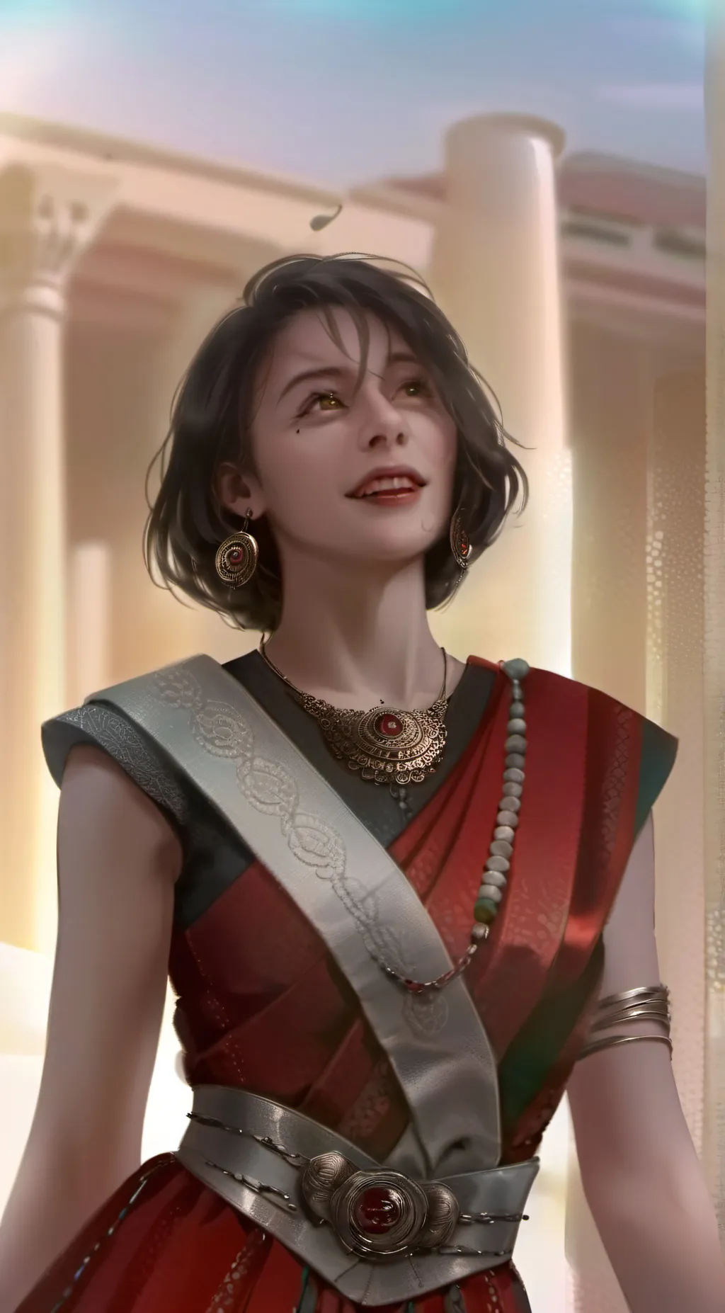 ai character: Amaya background