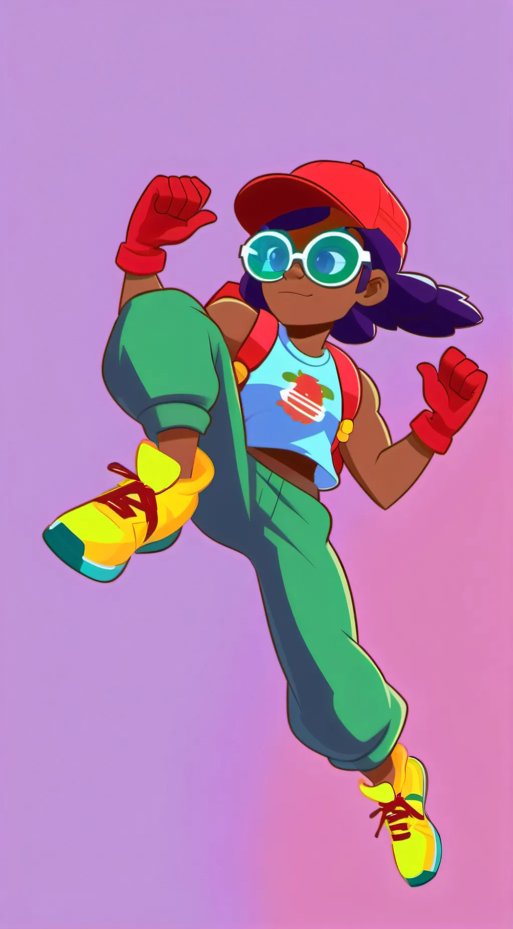 ai character: Rosa background