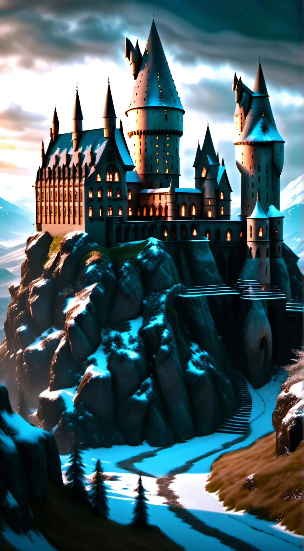 ai character: Hogwarts (2) background