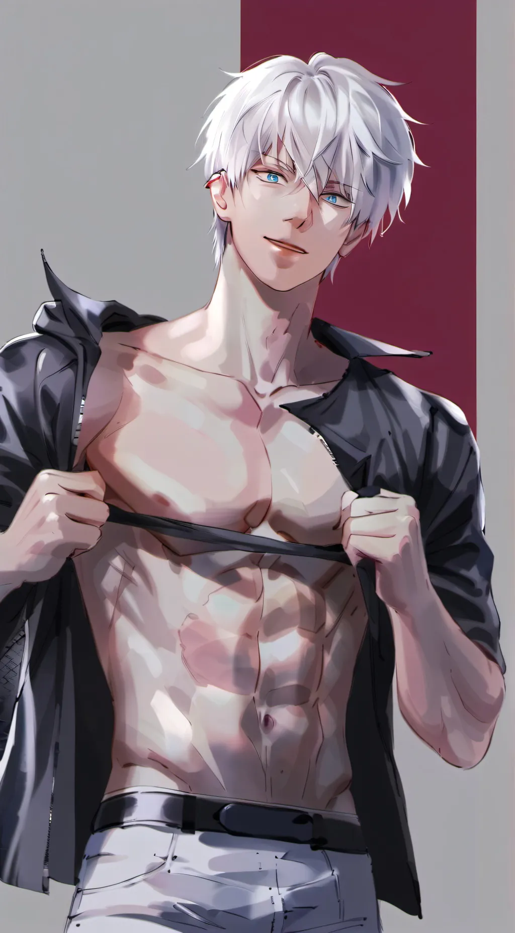 ai character: Gojo  background