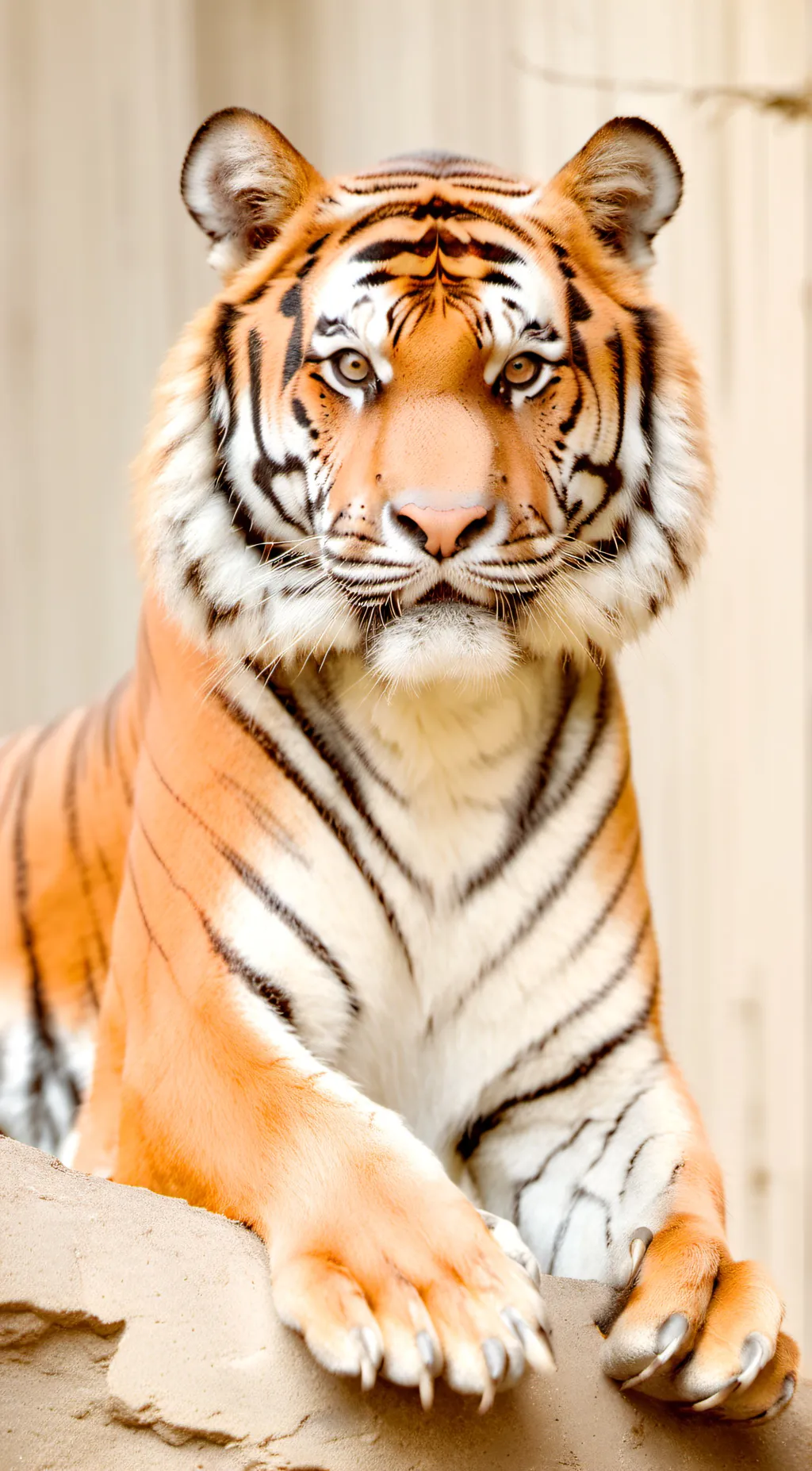 ai character: tiger background