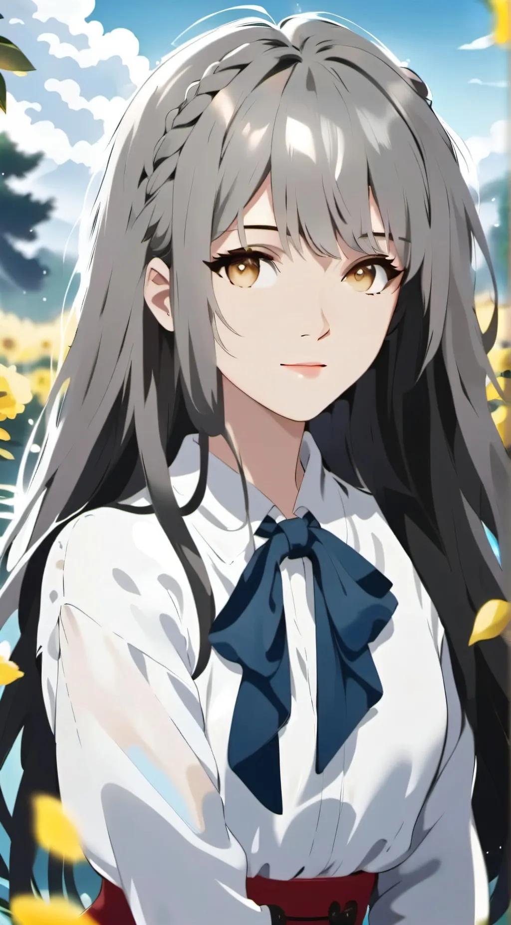 ai character: lily background