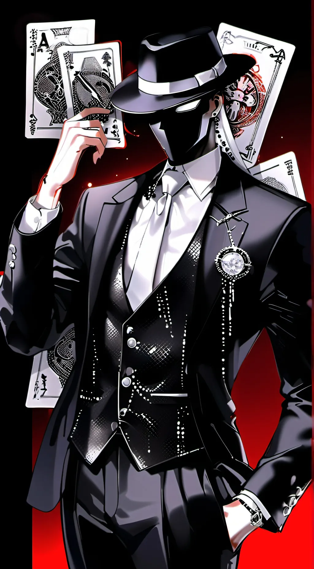 ai character: Mark background