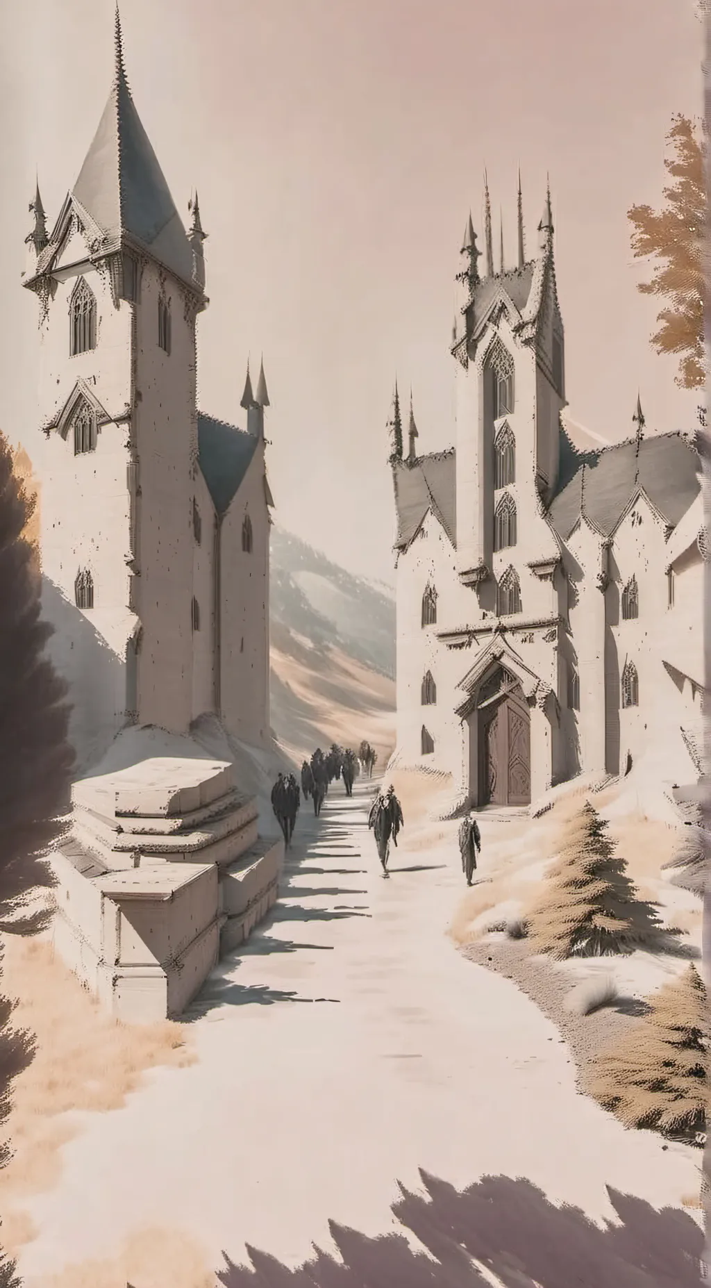 ai character: Hogwarts background