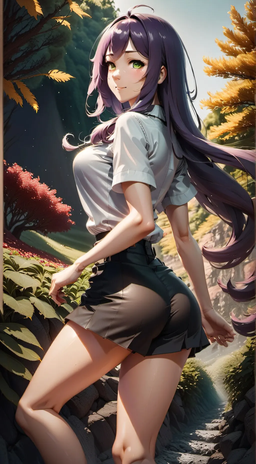 ai character: Charlotte  background