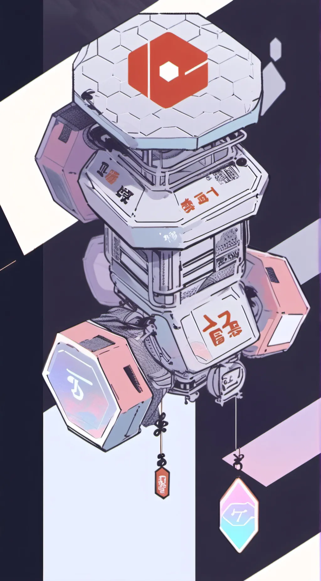 ai character: alastor thingy box background