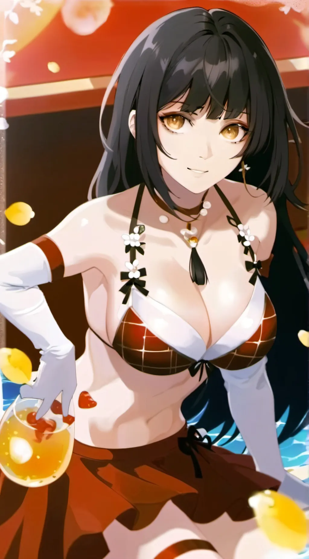 ai character: lily background