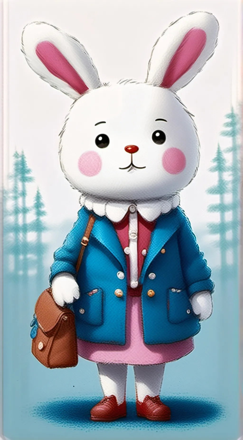 ai character: Cony  background