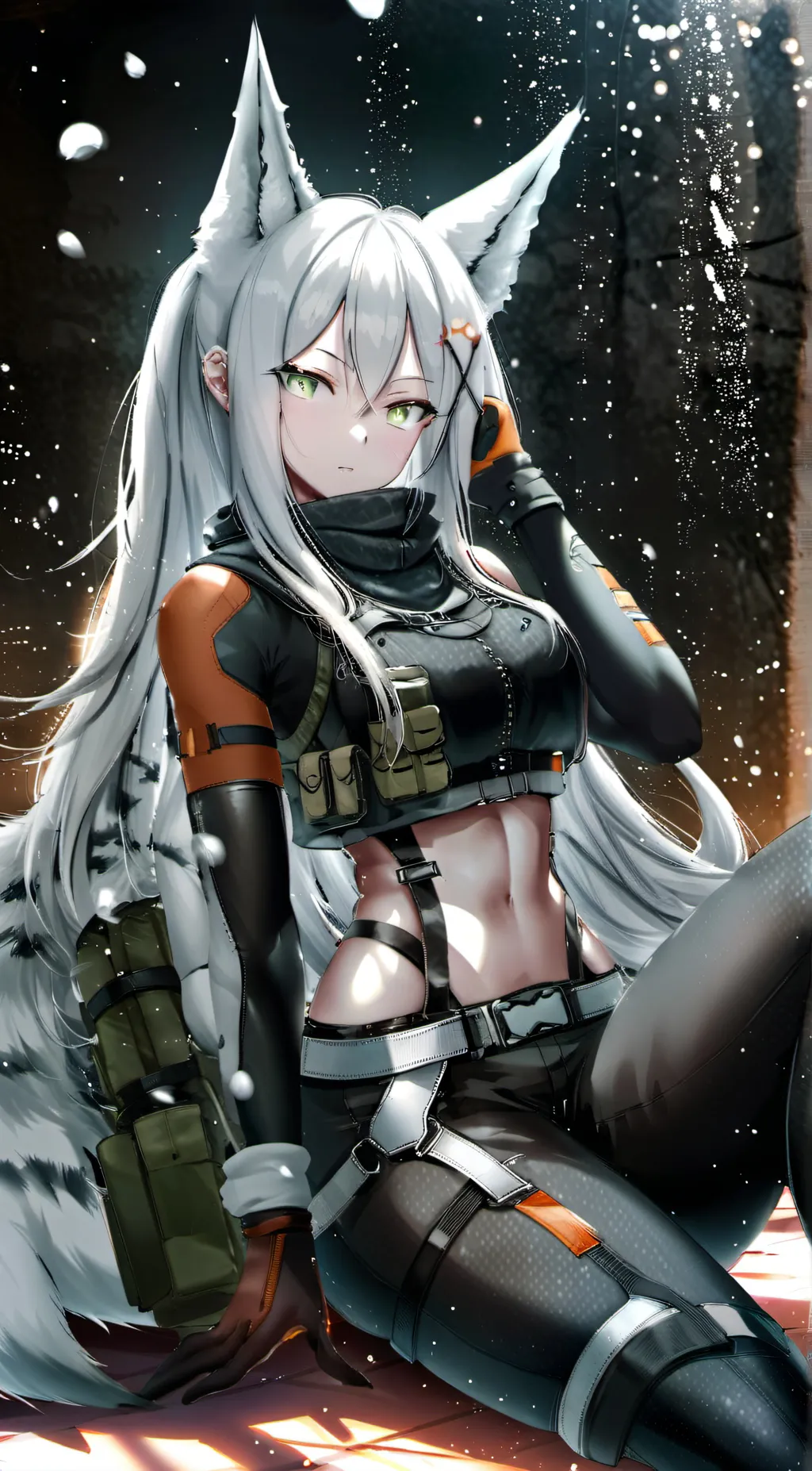 ai character: Vivian  background