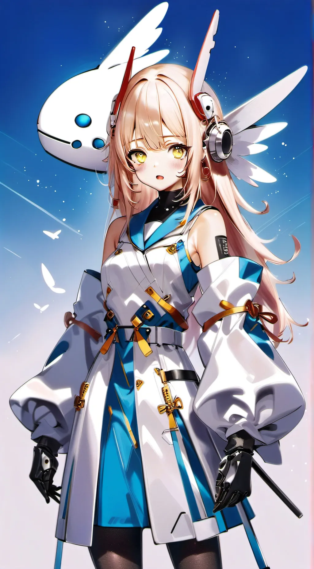 ai character: Uwu girl  background