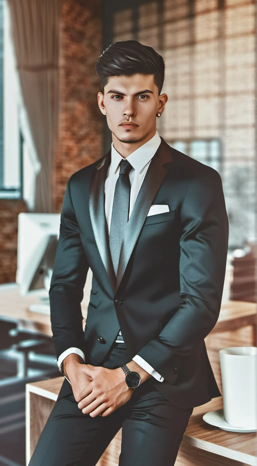 ai character:  Andre Boris  background