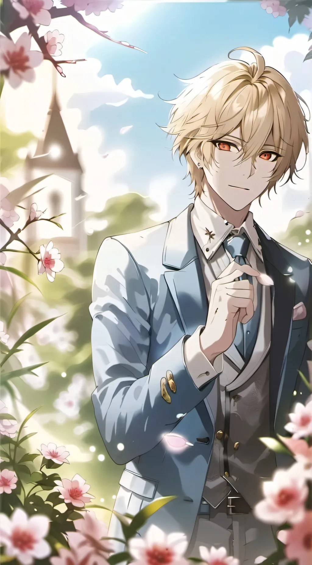 ai character: katsuki bakugo background