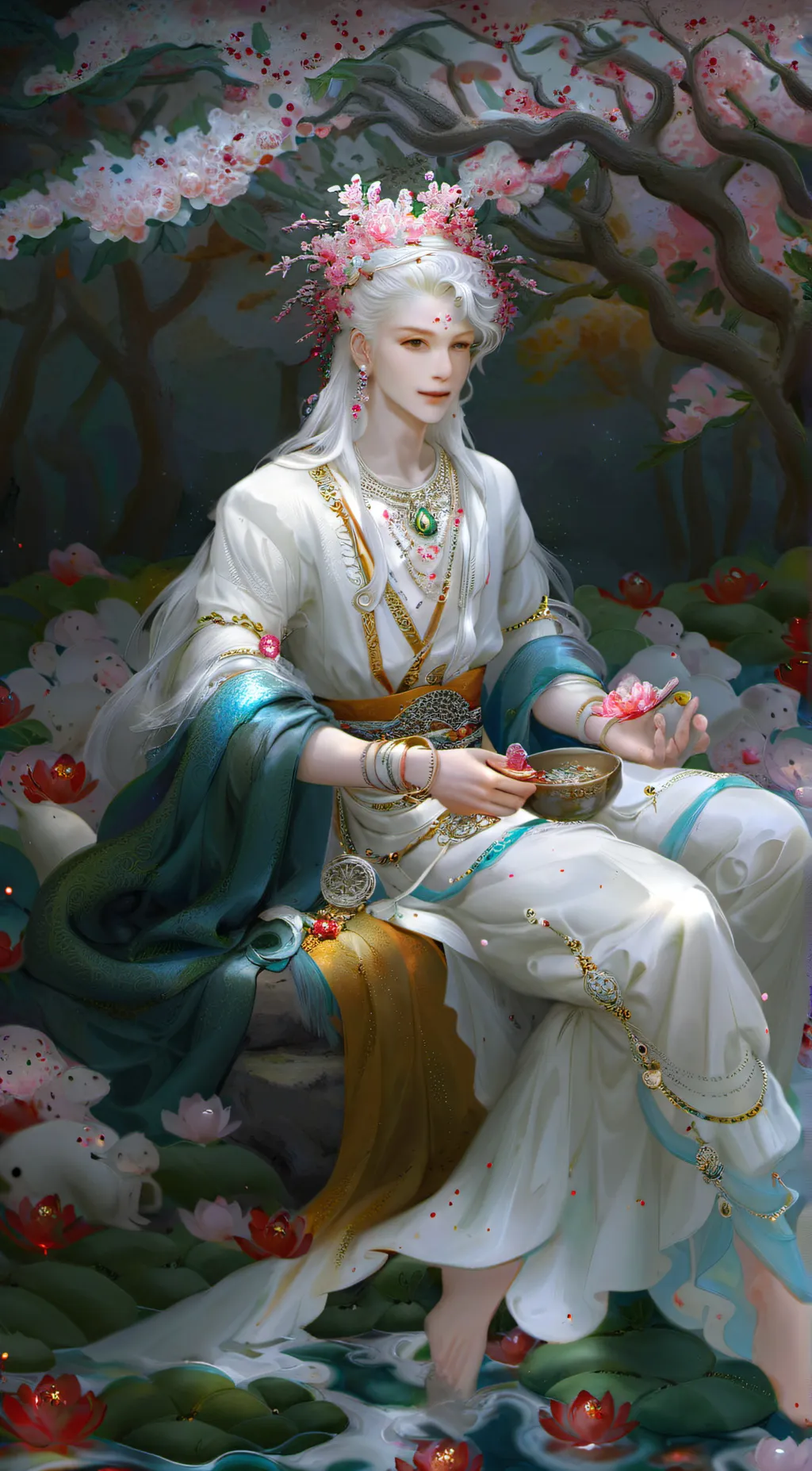 ai character: ideas background