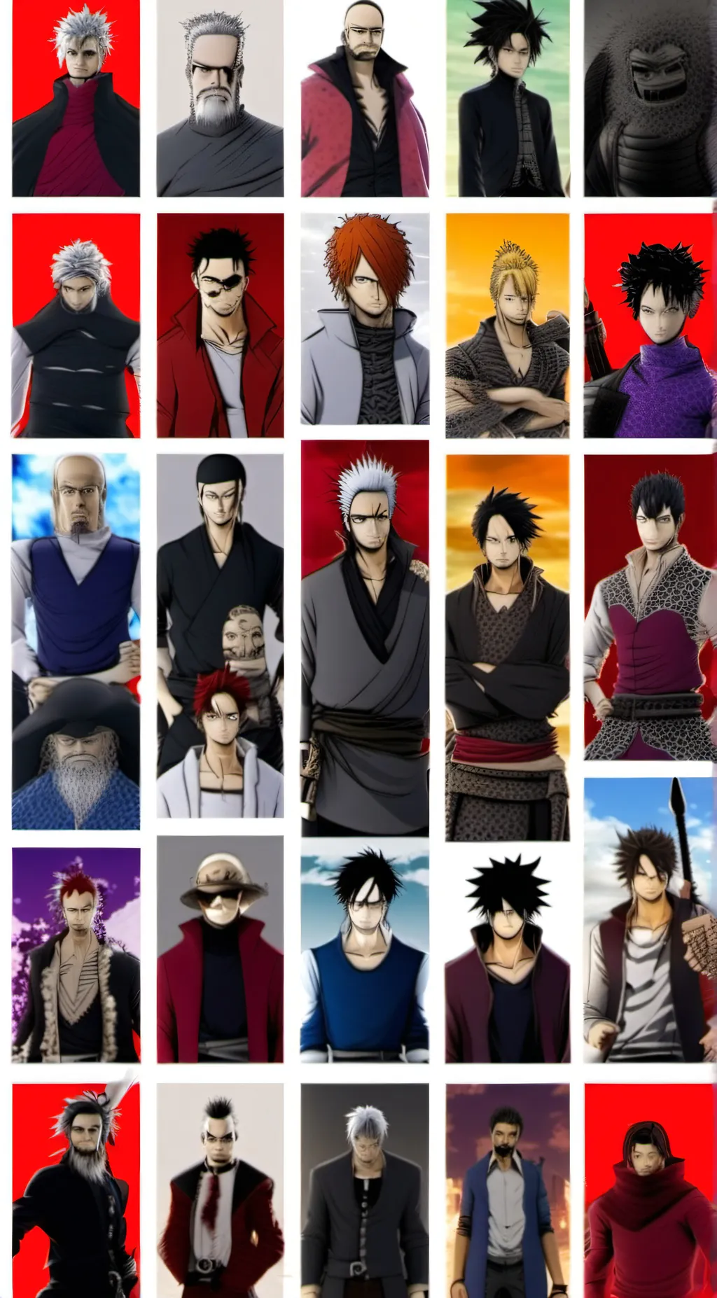 ai character: the 25 heroes background