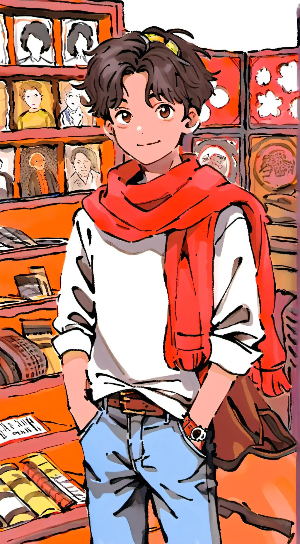 ai character: ☆Maniac Magee☆ background