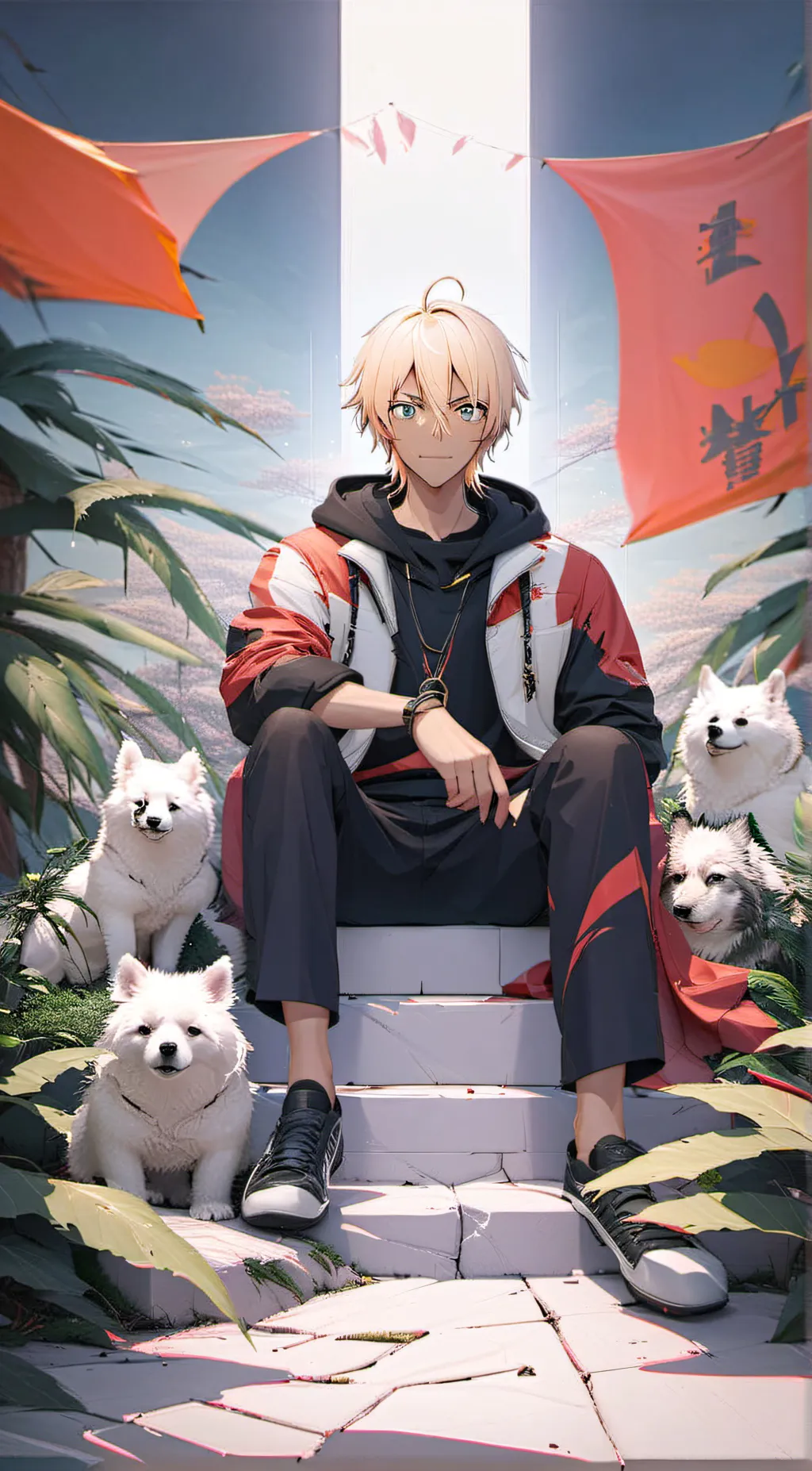 ai character: Amuro Toru background