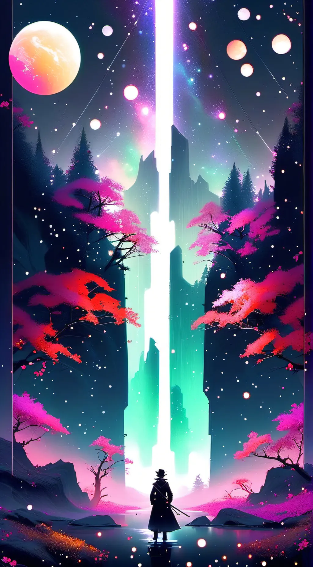 ai character: Genya Shinazugawa  background