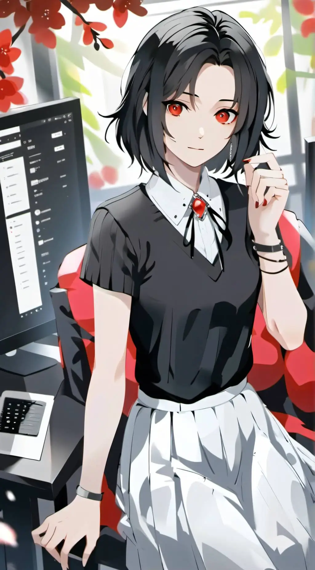 ai character: Amy background