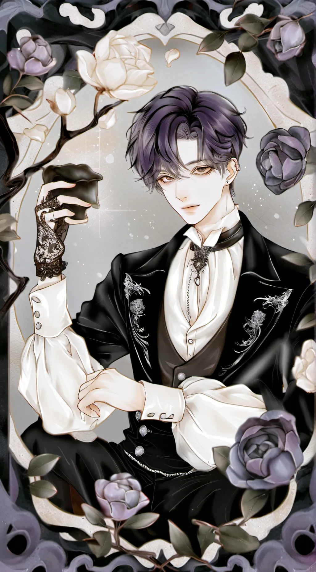 ai character: Dexter background