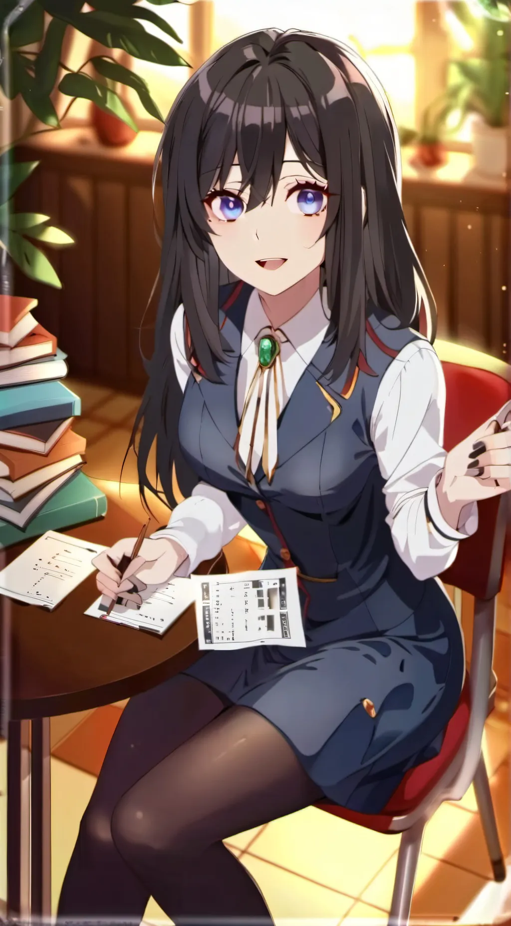 ai character: Ms Gale background