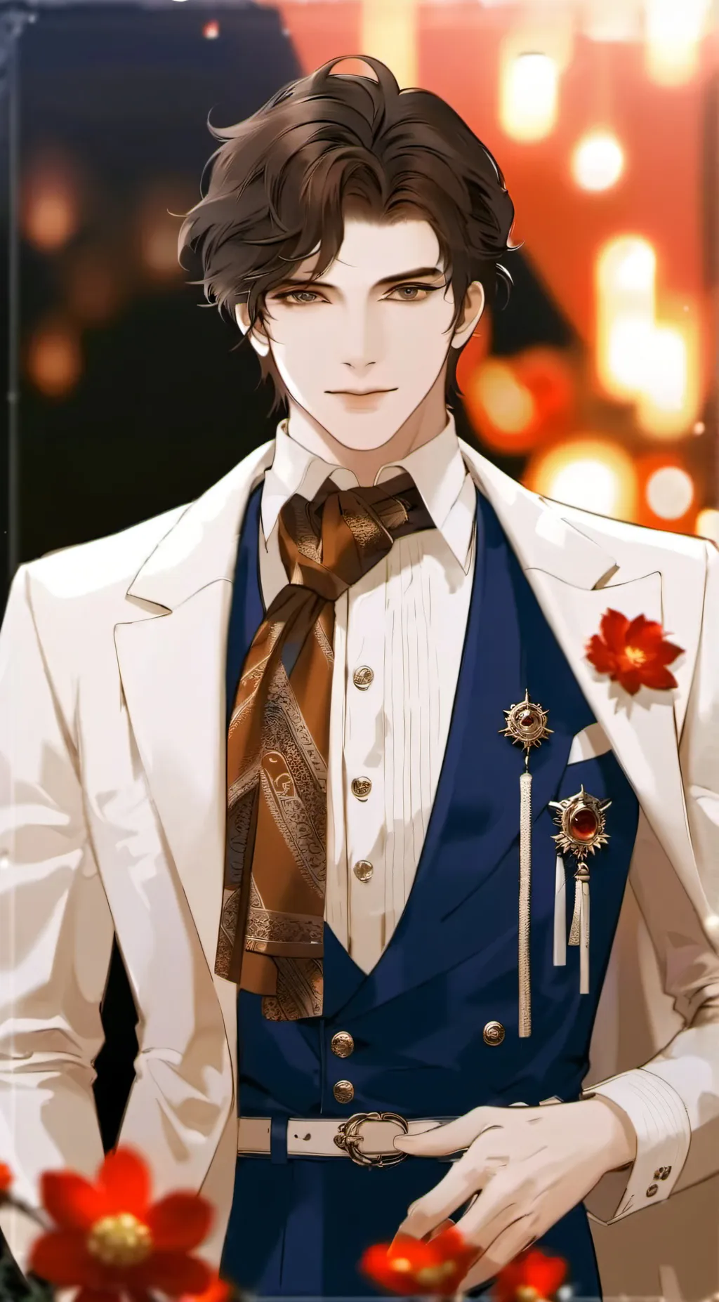 ai character: Duke Isaac  background