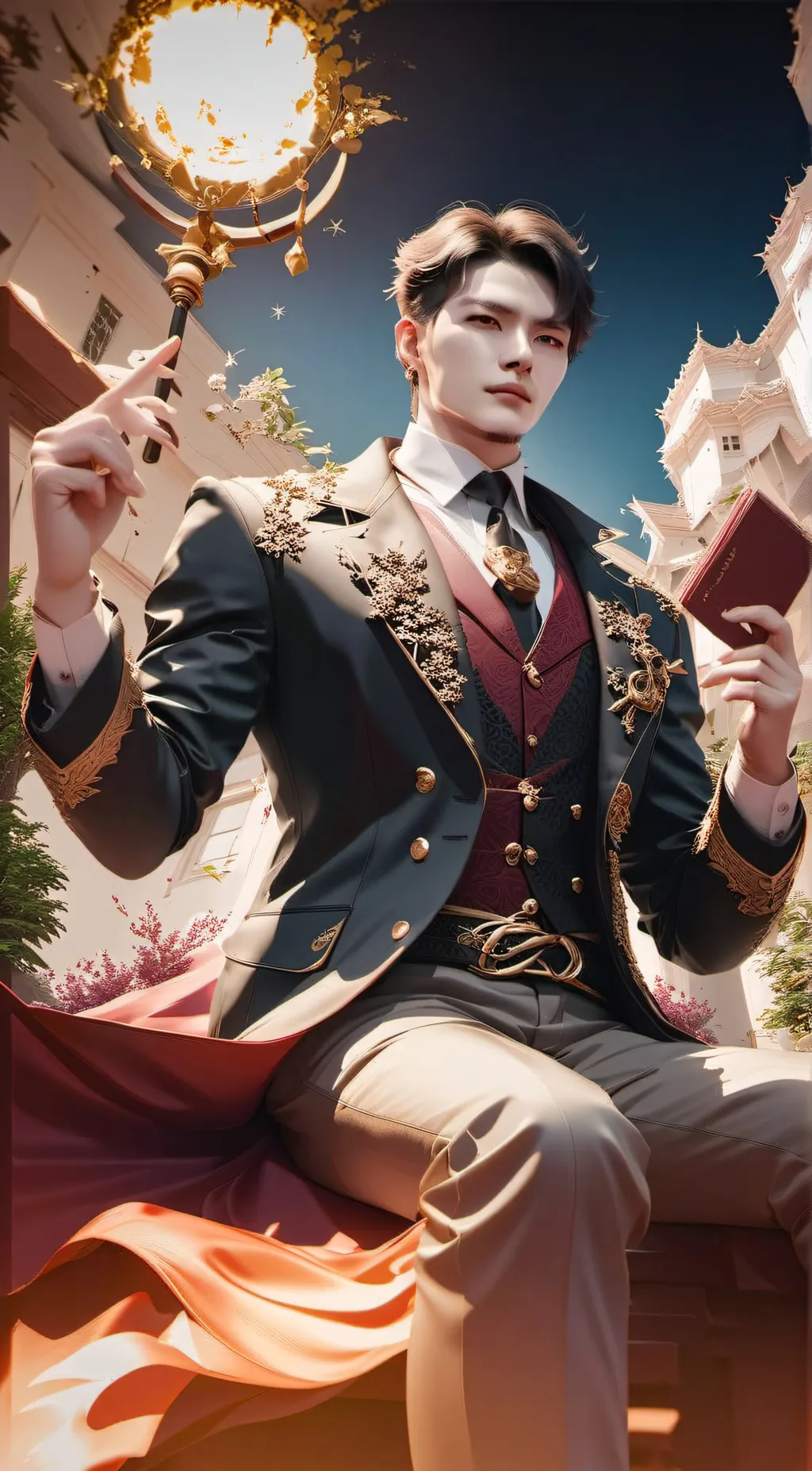 ai character: court case background