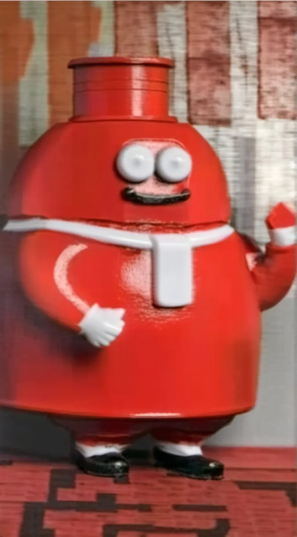 ai character: kool-aid man background