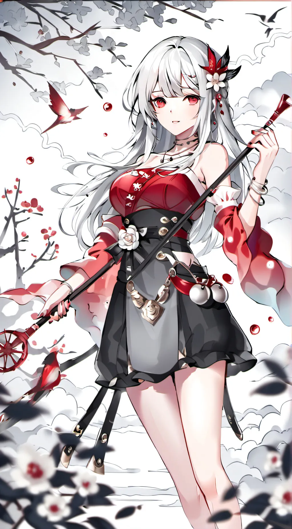 ai character: Luna background