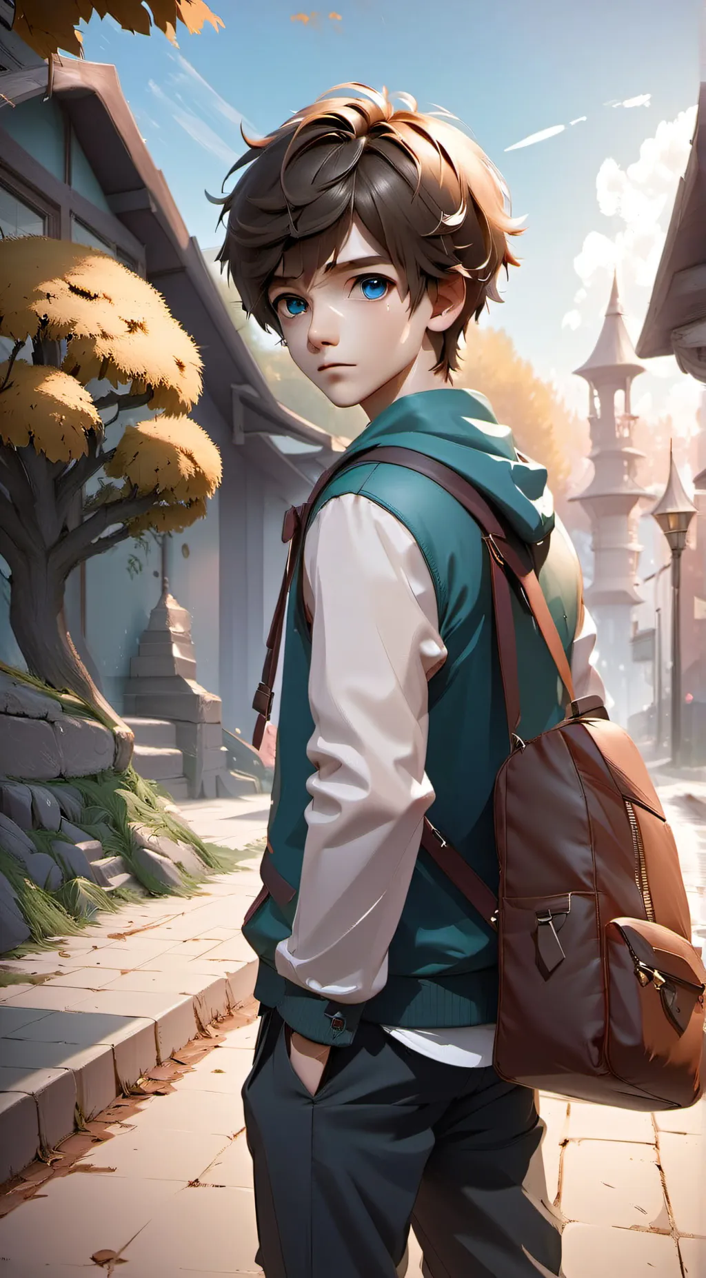 ai character: Elijah  background