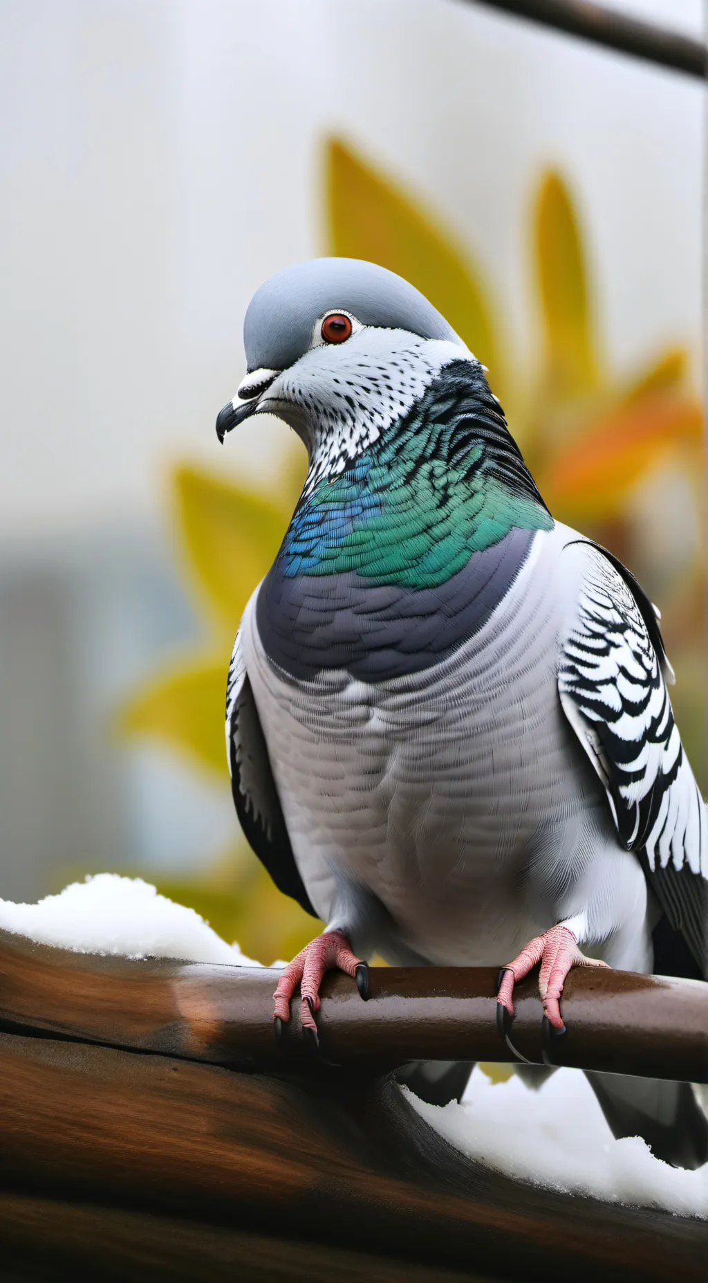 ai character: Pigeon background