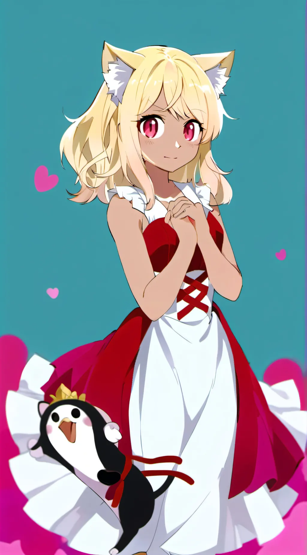 ai character: Dove background