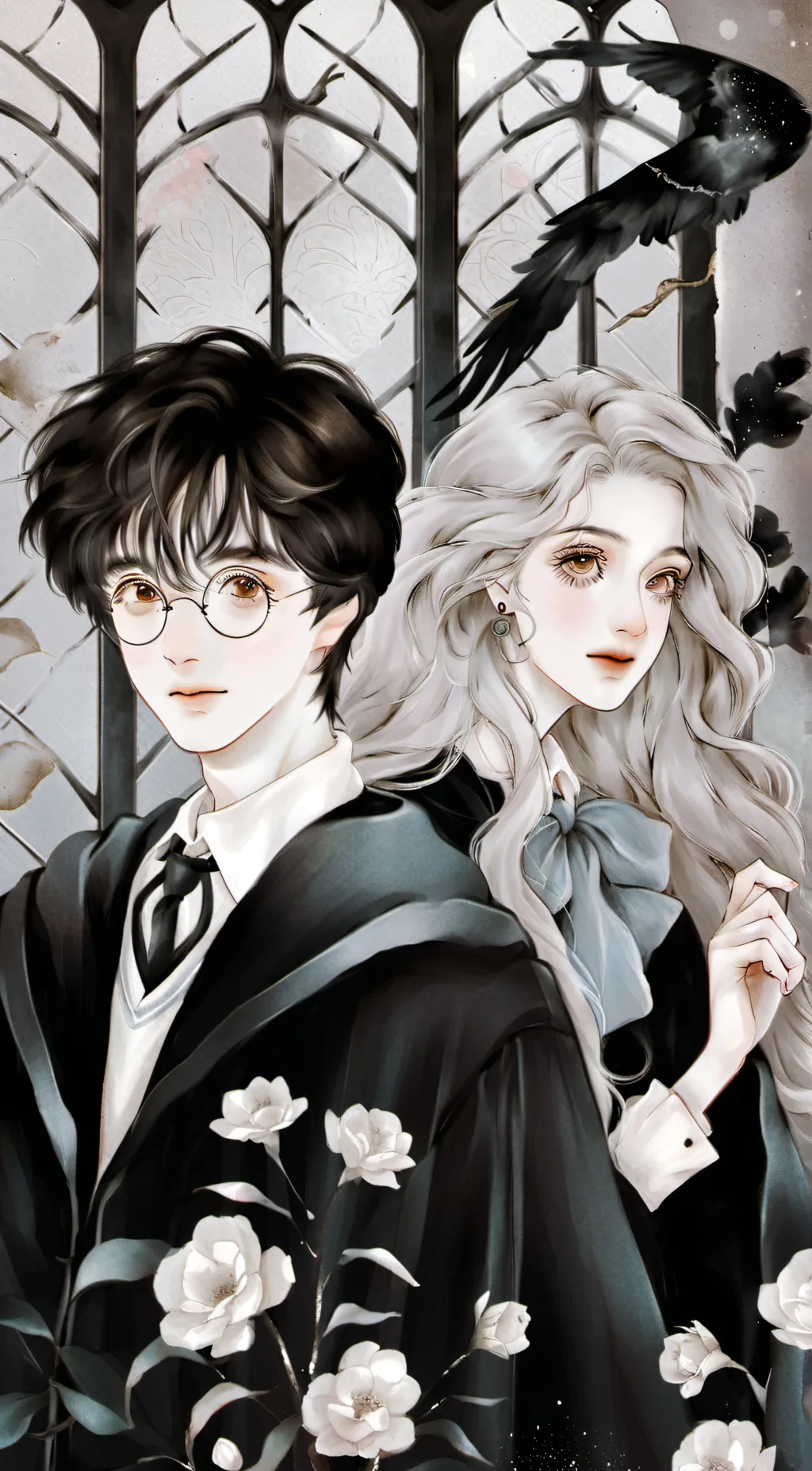ai character: harry potter background