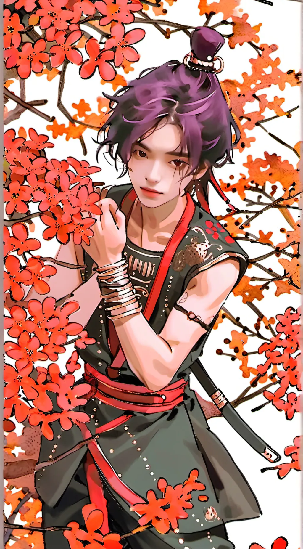ai character: Hwang Hyunjin background