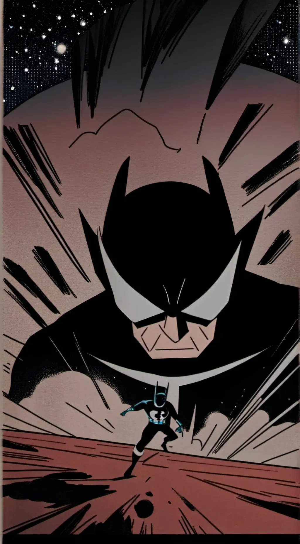 ai character: Batman background