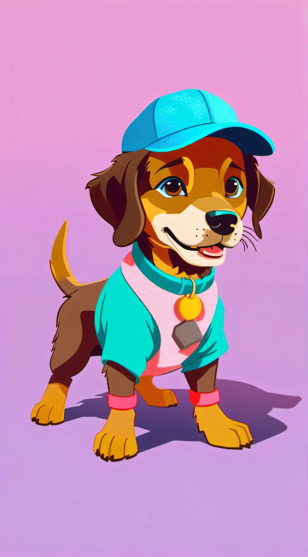 ai character: Doggy friend background
