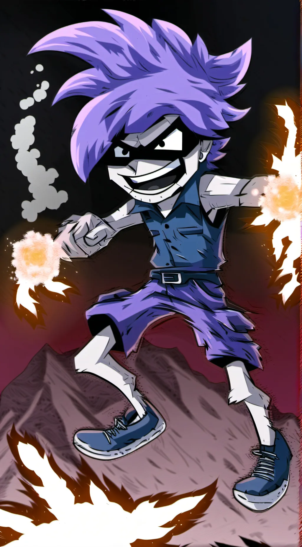 ai character: Silly Billy (Fnf) background