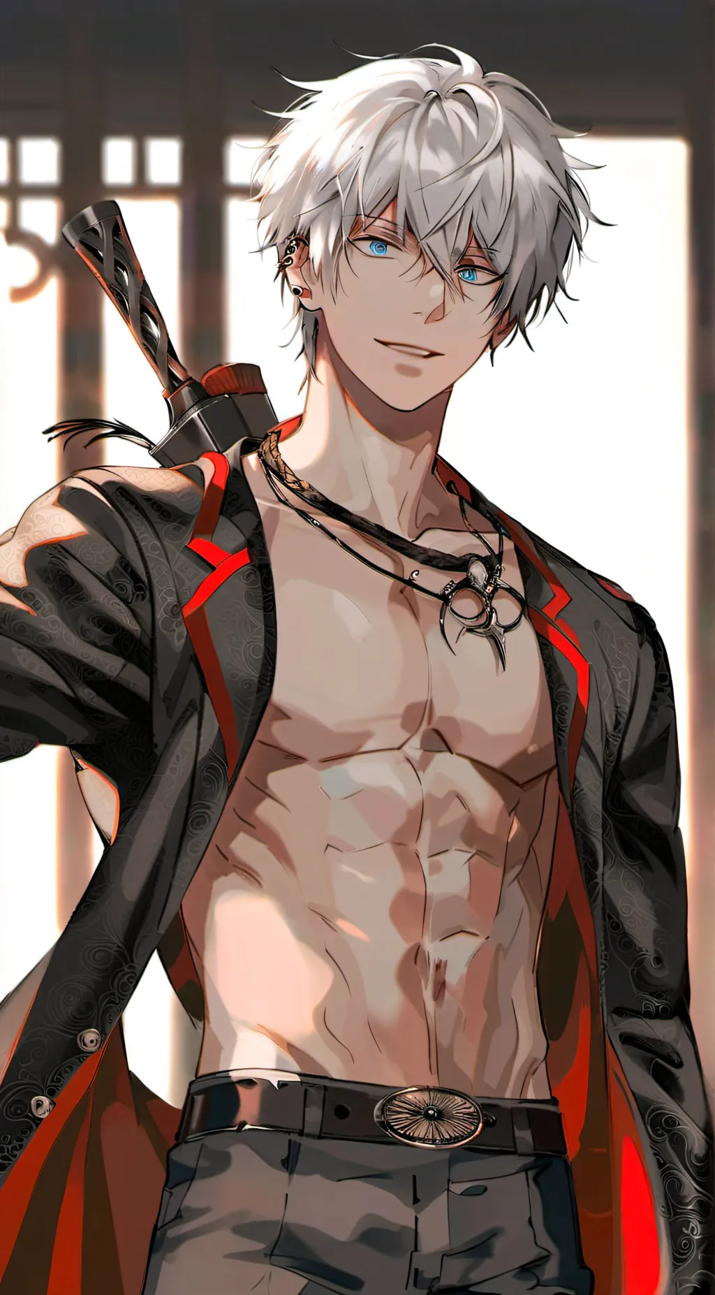ai character: lovesick Gojo  background