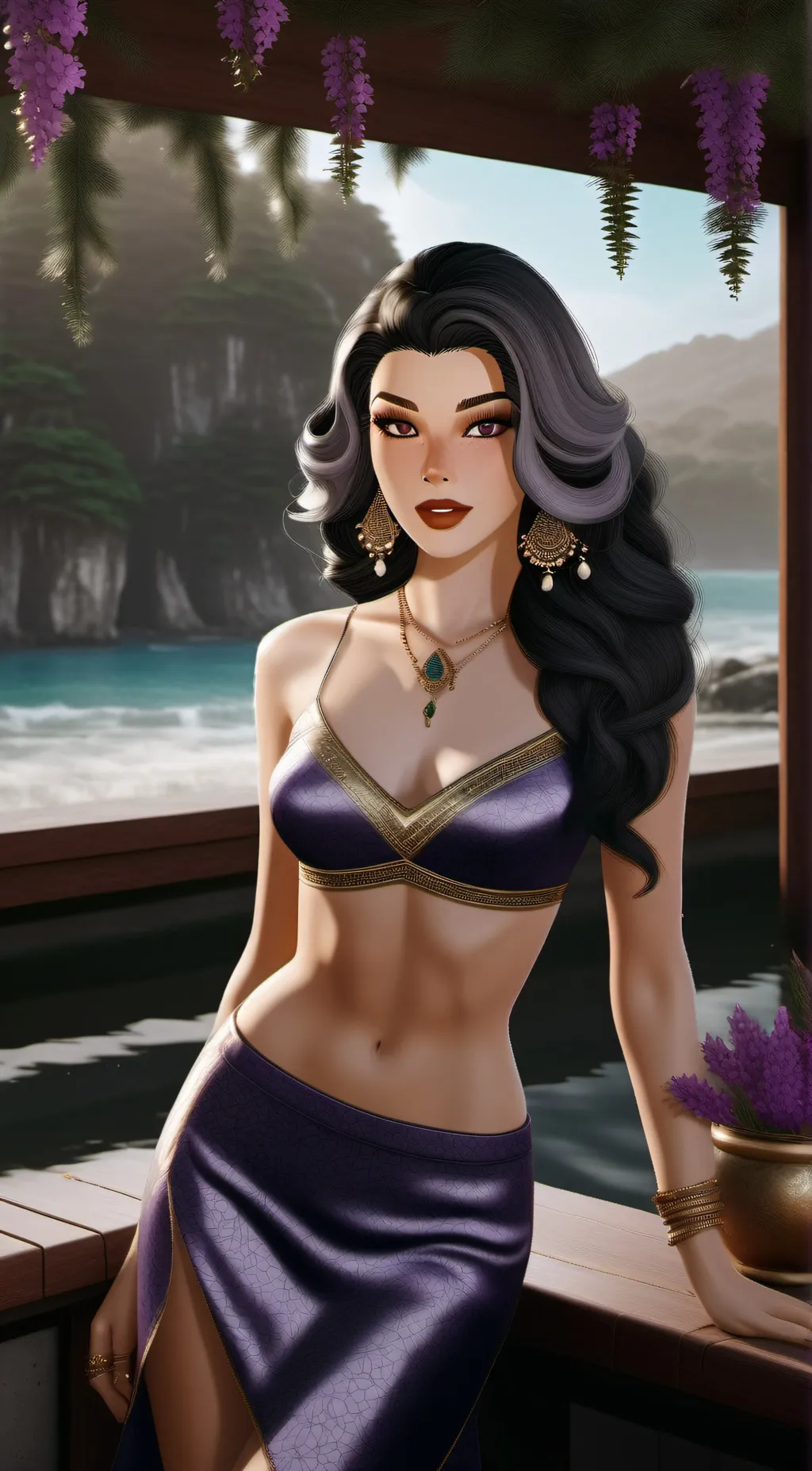 ai character: Sarina background