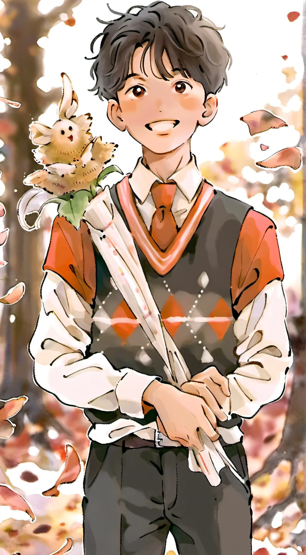 ai character: Maniac Magee background