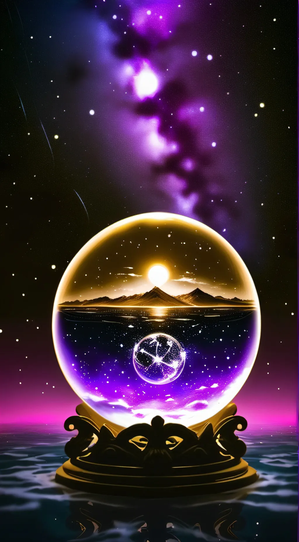 ai character: CosmoBall ᵗᵐ background